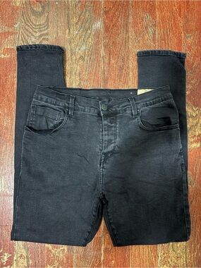 Vintage Denim Tennis Men’s Black Slim Jenas Size 33 Dark Wash